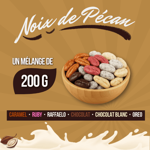 Noix de Pécan Enrobées de Dubaï - 200G Dubaï