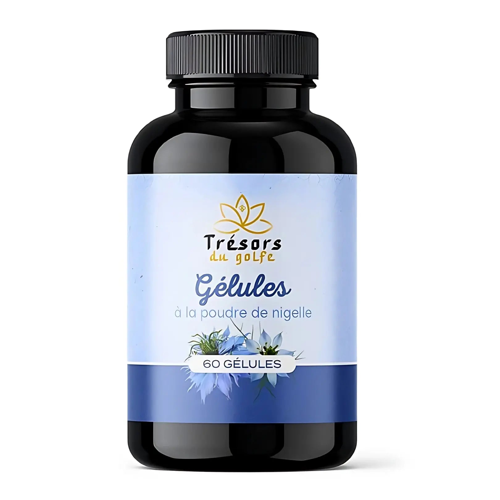 60 Gélules de Poudre de Graines de Nigelle trésors du golfe