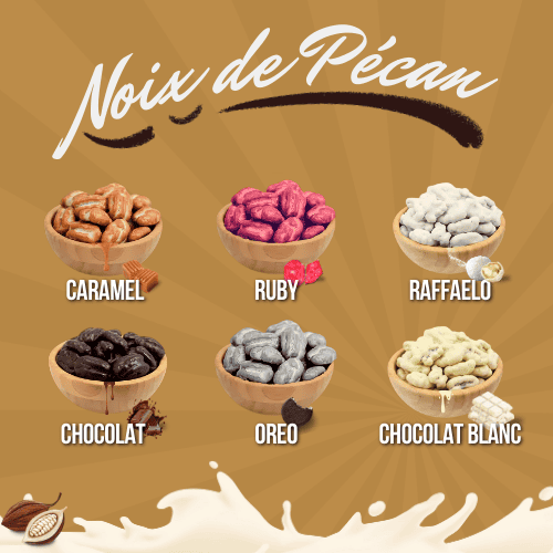 Noix de Pécan Enrobées de Dubaï - Un Festival de Saveurs 250G Dubaï